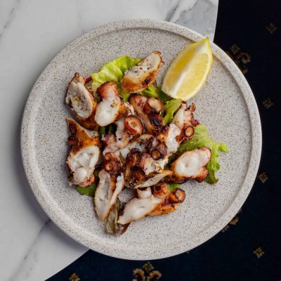 chargrilled octopus
